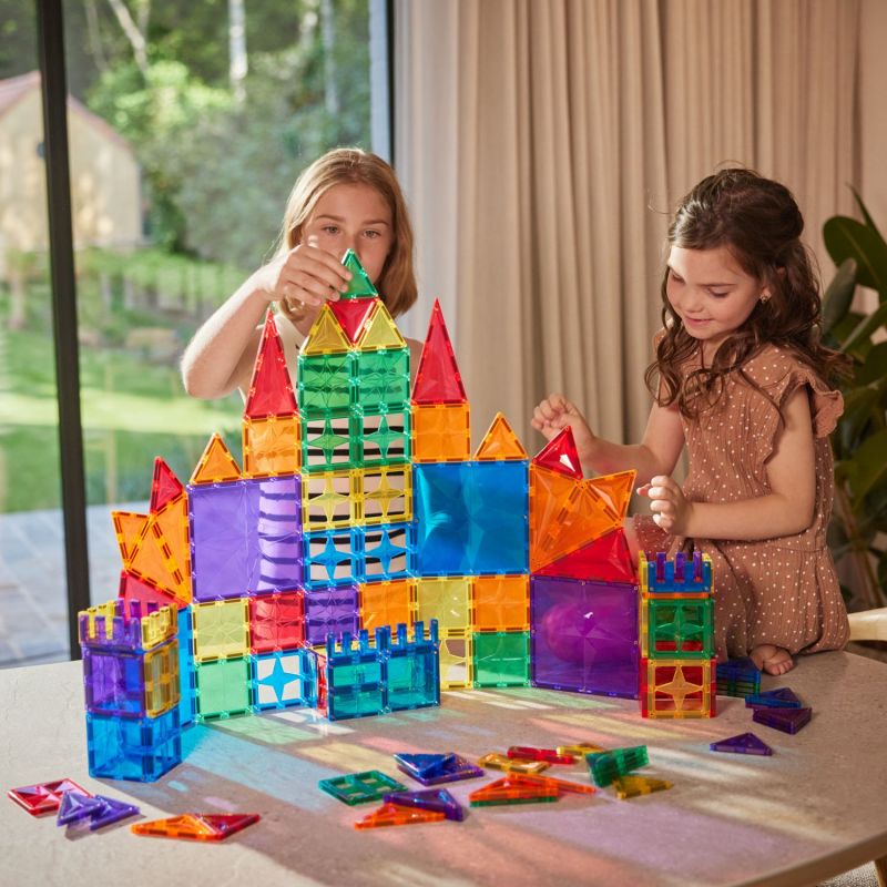 Kit de construction magnétique Inventive Intense (110 pièces) Cleverclixx Ambiance 2
