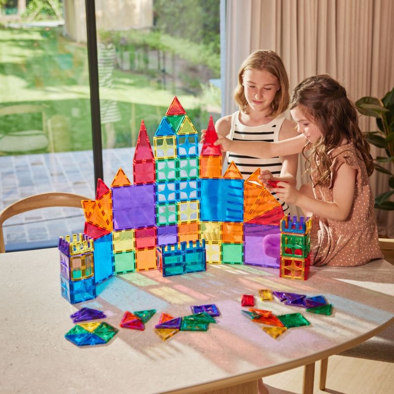Kit de construction magnétique Inventive Intense (110 pièces) Cleverclixx Ambiance 6