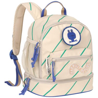 Mini Sac à dos bébé Happy Trails Grenouille (24,5x27 cm)