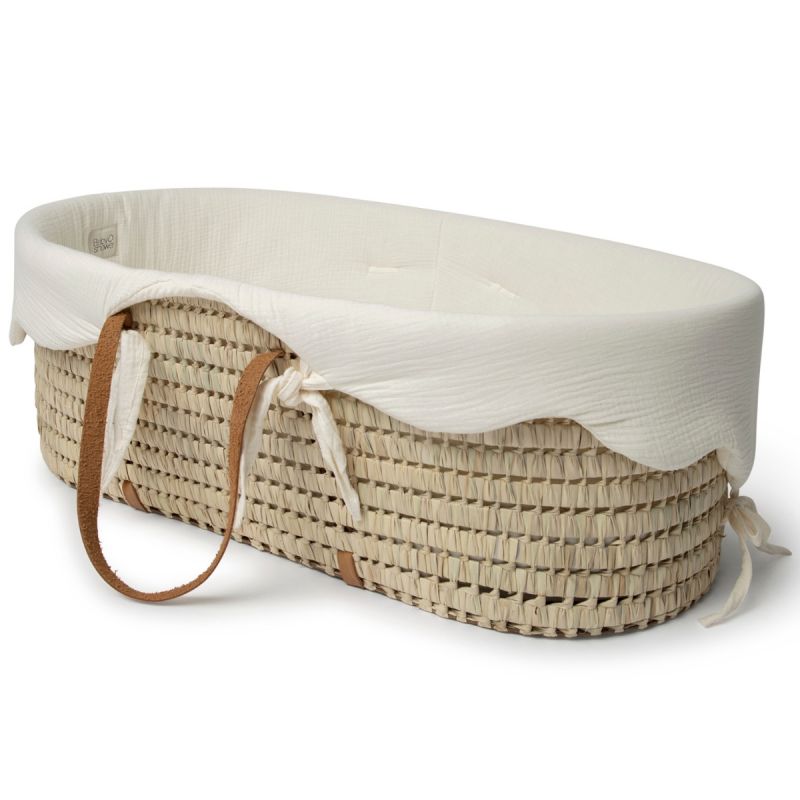 Ensemble habillage couffin Little Cloud Ivory (4 pièces) Babyshower
