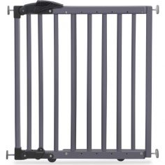 Barrière de porte à pressions Grise (68 à 102 cm) - Geuther