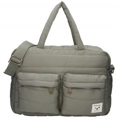 Sac à langer matelassé imperméable vert - Kidzroom