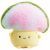 Variation Jaune, violet, vert du produit Porte-clé peluche Champignon Bolet (15 cm) de la marque Bazuuyu