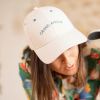 Casquette adulte Grand Amour crème (tour de tête 56-61 cm) Chamaye Ambiance 2