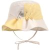 Bob anti-UV Motif damier jaune pâle et sel marin (1-3 ans) Lässig Produit 3