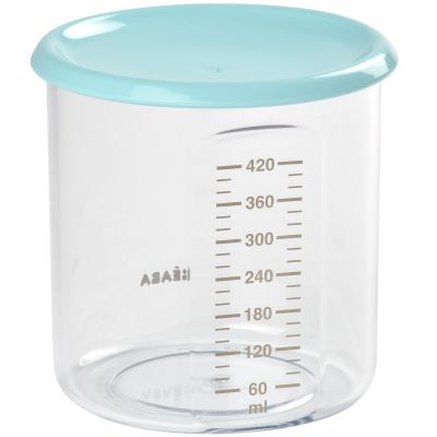Pot de conservation en tritan Maxi+ portion bleu (420 ml) Béaba