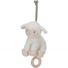 Peluche musicale à suspendre mouton Little Farm - Little Dutch