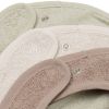 Lot de 3 bavoirs en éponge Sand-Soft Matcha-Milky Coffee Jollein Produit 7