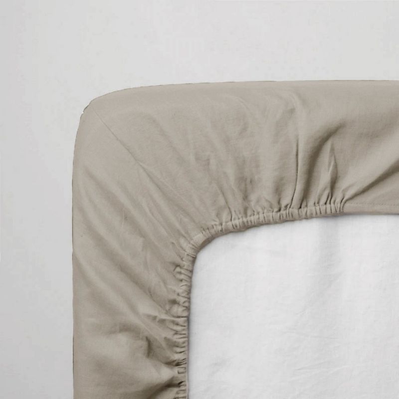 Drap housse en jersey Sable (70 x 140 cm) Mon P'tit Dodo Produit 3