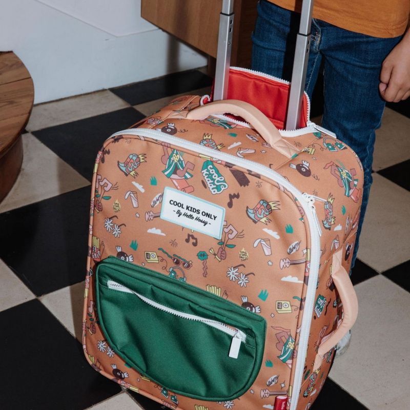 Valise cabine enfant Music Festival Hello Hossy Ambiance 2