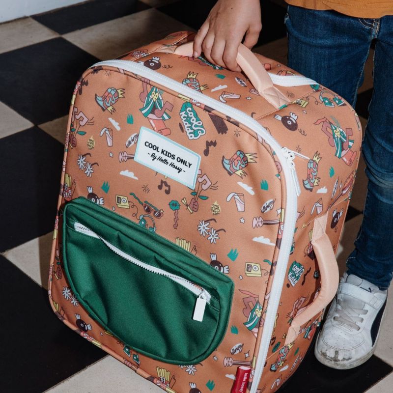 Valise cabine enfant Music Festival Hello Hossy Ambiance 8