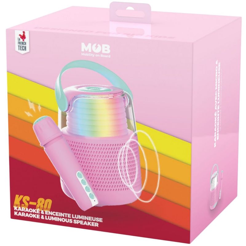 Enceinte karaoké KS Rose MOB Packaging 7