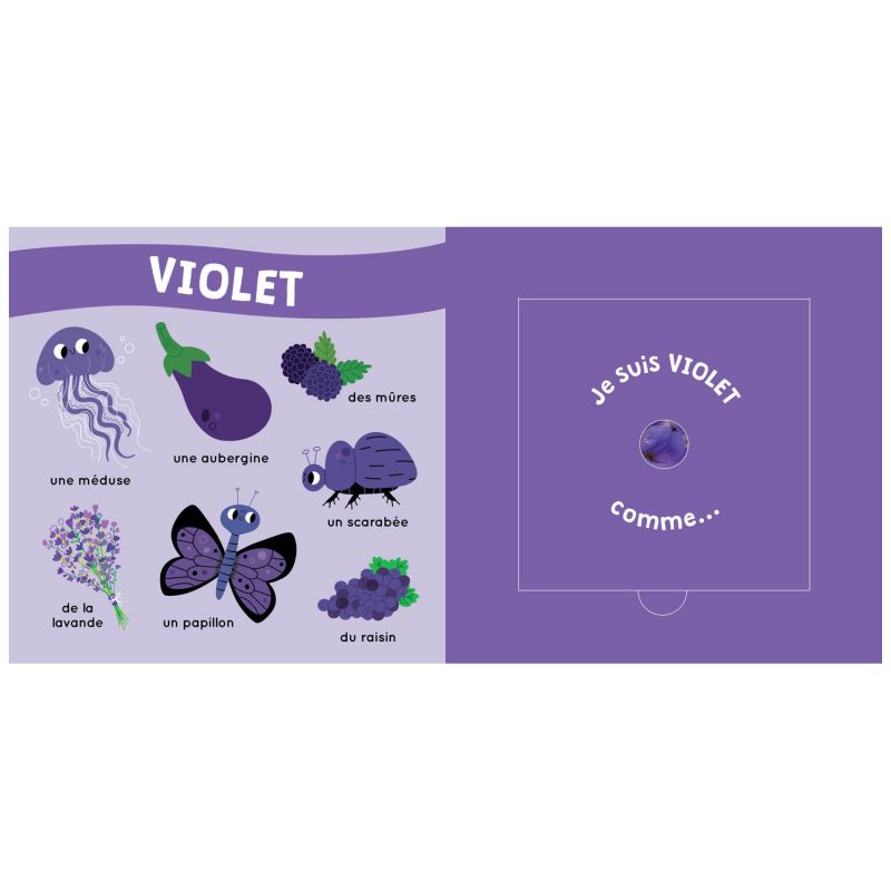 Mon livre des odeurs et des couleurs La nature Auzou Editions Produit ouvert 2