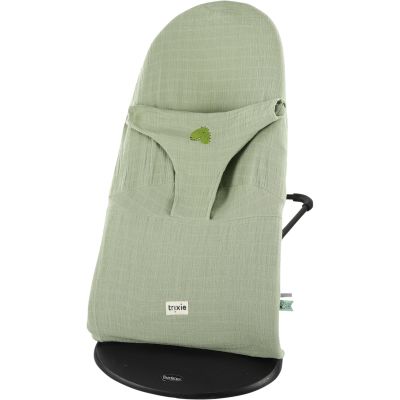 Housse de protection pour transat Babybjörn Bliss Sage Mr. Dino Trixie