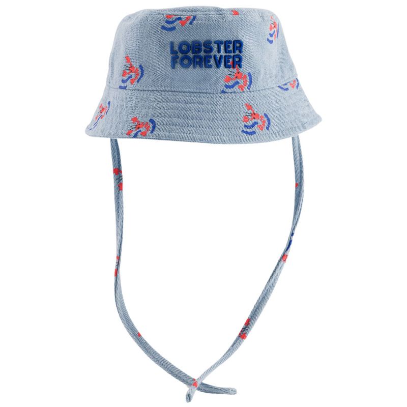 Bob enfant réversible Lobster Forever Denim (6-12 mois) Chamaye Produit 1