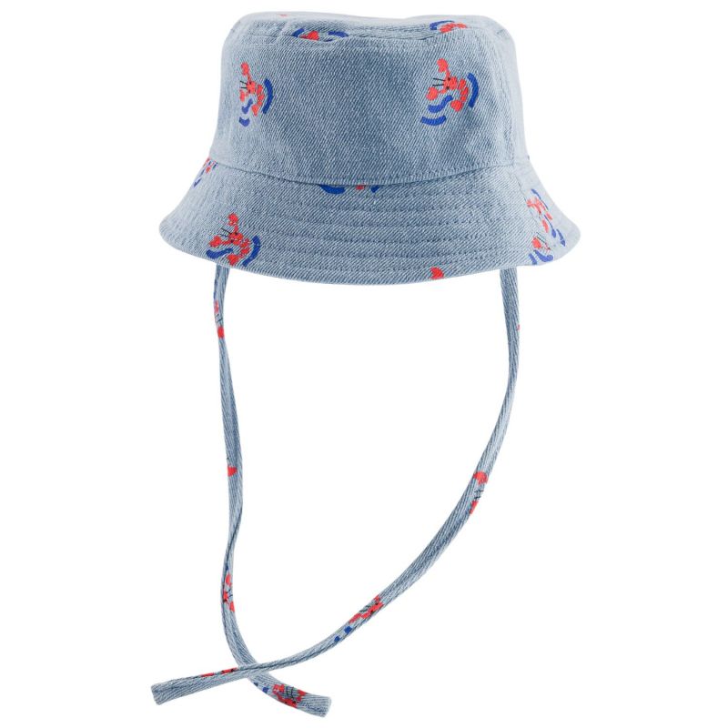 Bob enfant réversible Lobster Forever Denim (6-12 mois) Chamaye Produit 6