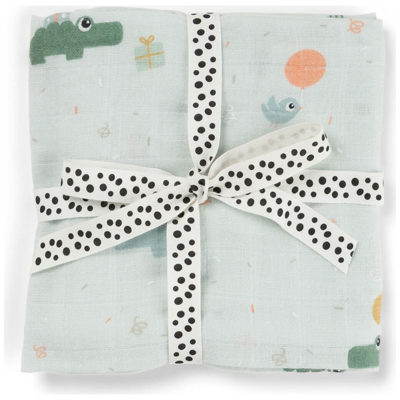 Maxi lange Celebration Bleu (120x120 cm) Done by Deer Produit 2