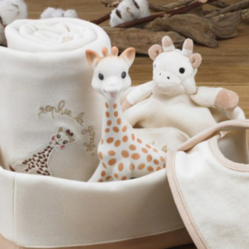 Sophie la girafe en boîte cadeau (18 cm) Sophie la girafe Ambiance 7