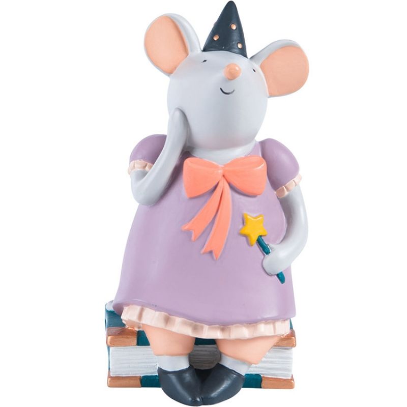 Tirelire souris rose Il était une fois Moulin Roty