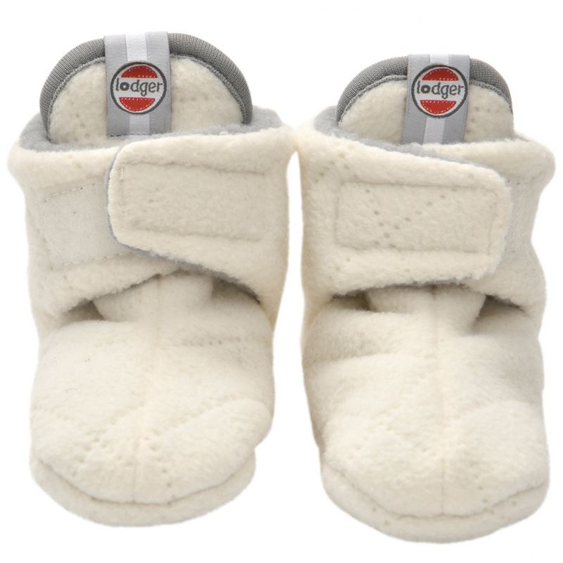 Chaussons bébé Slipper Scandinavian Off White (12-18 mois) Lodger