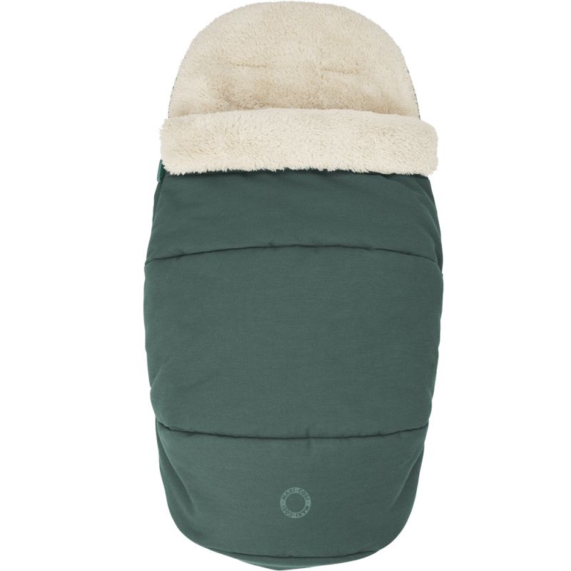 Chancelière 2 en 1 essential green pour poussette Maxi-Cosi