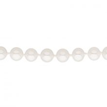 Collier de perles de culture blanches 45 cm (or jaune 750°)   par Berceau magique bijoux