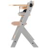 Chaise haute évolutive Enock avec coussin Natural-Grey Kinderkraft Produit 4