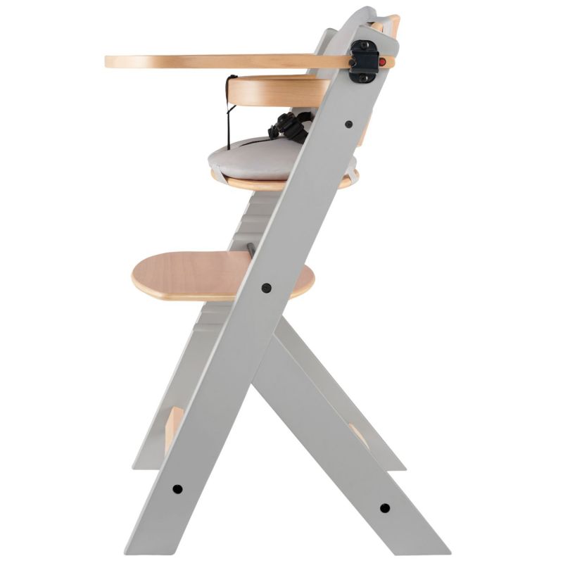Chaise haute évolutive Enock avec coussin Natural-Grey Kinderkraft Produit 4