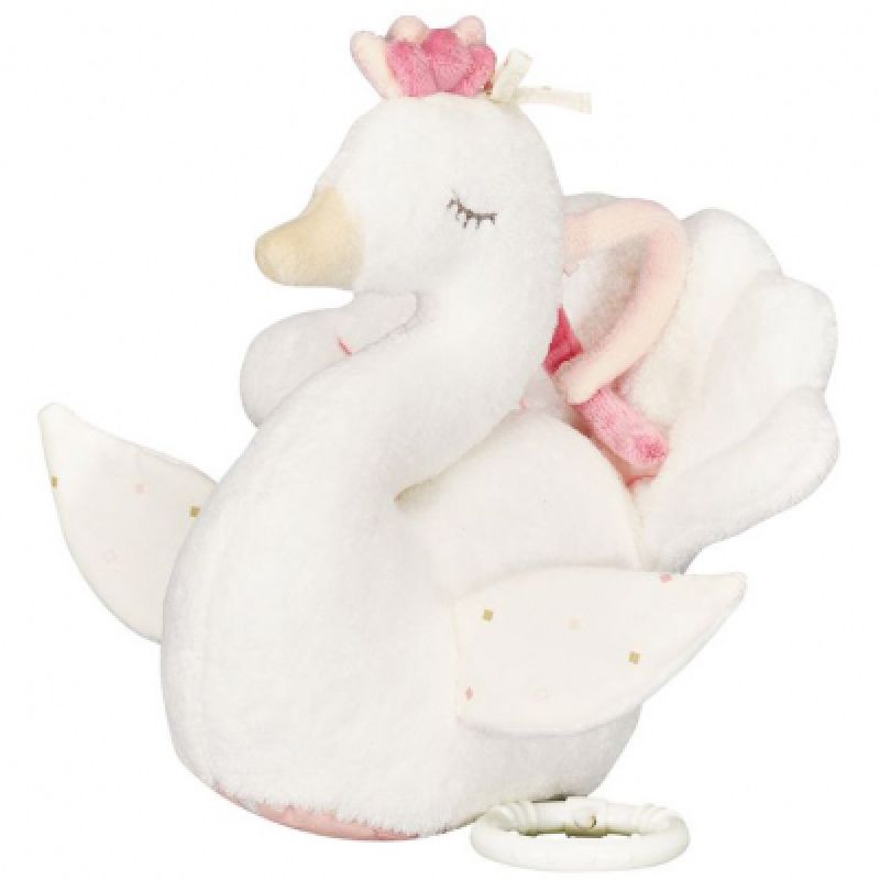Peluche musicale cygne Baby Swan Sauthon