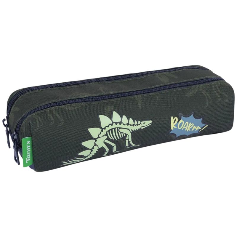 Trousse double compartiment Les Fantaisies Timothée Kaki Tann's Produit 1