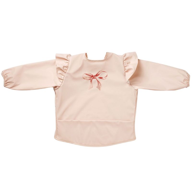 Bavoir à manches longues Rosy Bow Elodie Details Produit 3