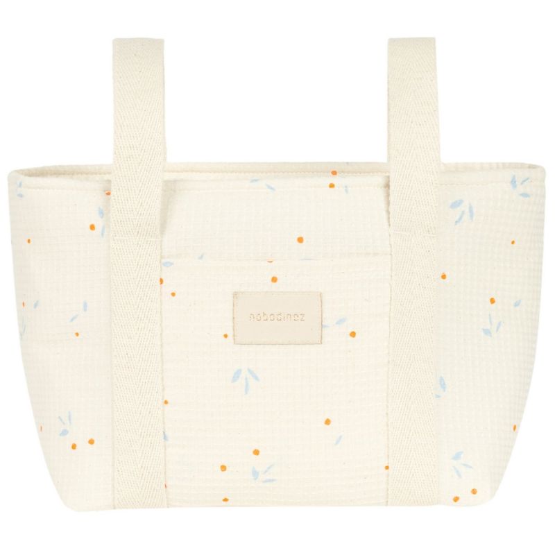 Organisateur de poussette Opera Orange Cherries Nobodinoz Produit 1