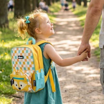 Sac à dos enfant avec banane Cyranos le Renard