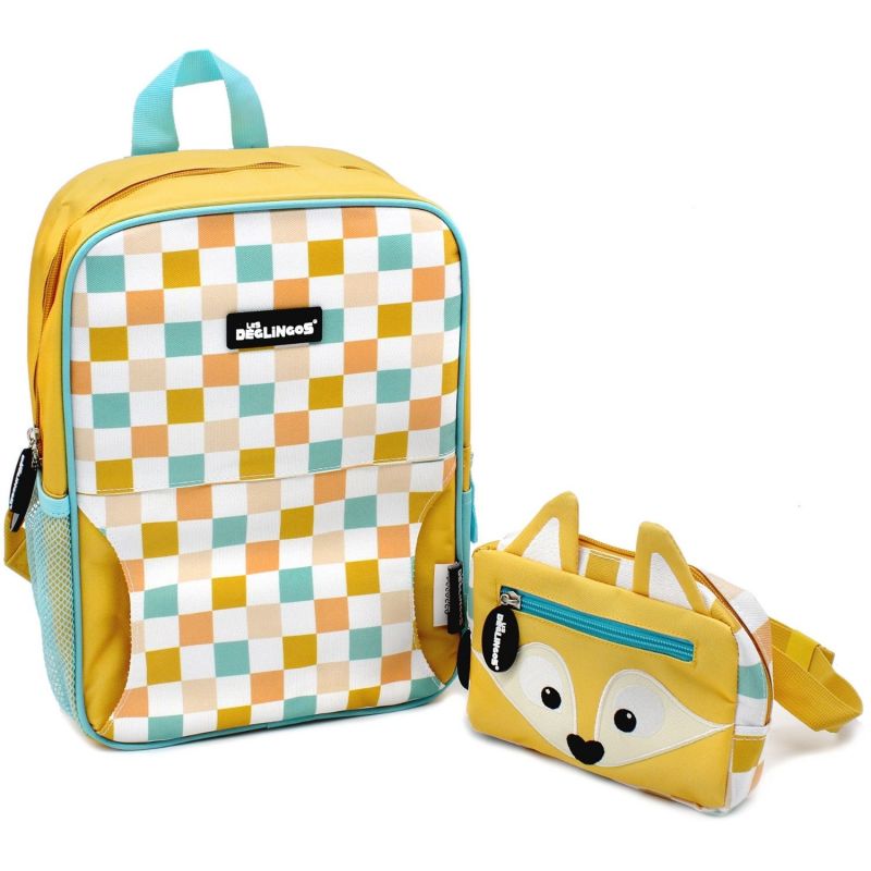 Sac à dos enfant avec banane Cyranos le Renard Les Déglingos Produit 3