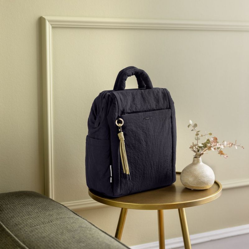 Sac à dos à langer Minoa noir (39x18 cm) Lässig Ambiance 2