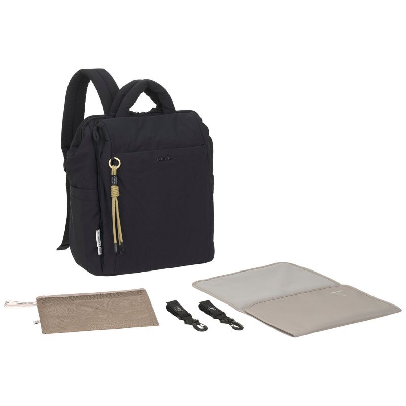 Sac à dos à langer Minoa noir (39x18 cm) Lässig Produit 5