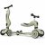 Variation Vert, noir du produit Porteur évolutif en trottinette Highwaykick 1 Olive de la marque Scoot and ride