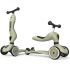 Porteur évolutif en trottinette Highwaykick 1 Olive - Scoot and ride Porteur évolutif en trottinette Highwaykick 1 Olive - Scoot and ride