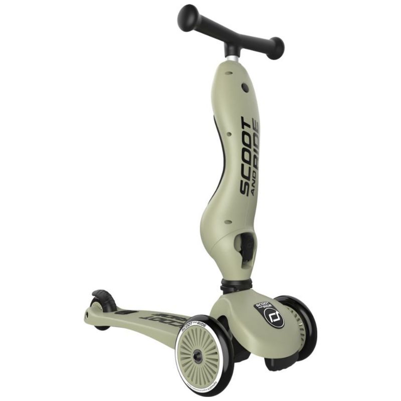 Porteur évolutif en trottinette Highwaykick 1 Olive Scoot and ride Produit 3
