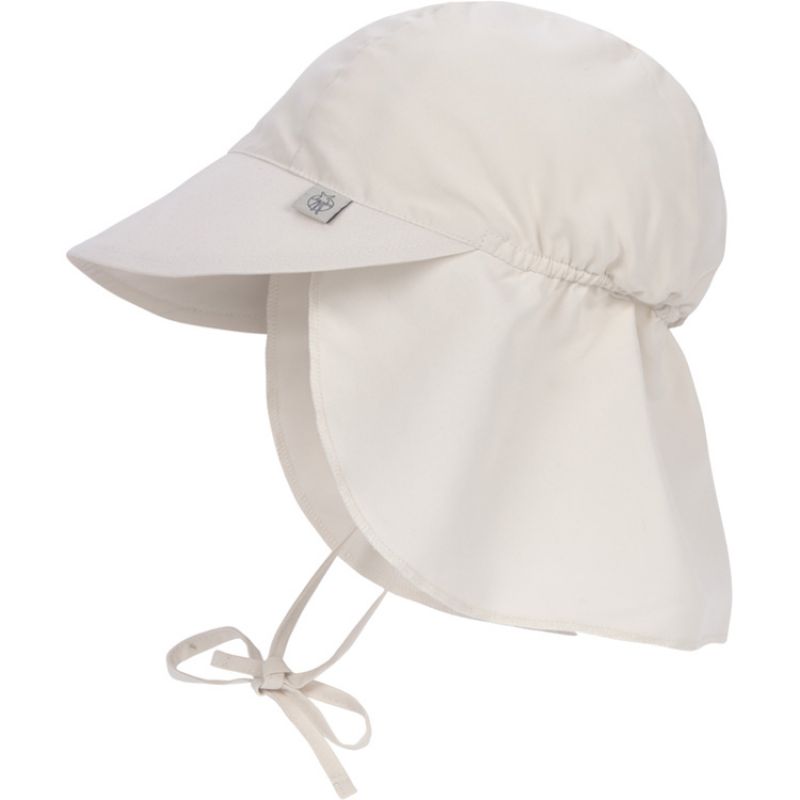 Casquette protège nuque écru (3-6 mois) Lässig