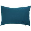 Taie d'oreiller pur coton Bleu nuit (40 x 60 cm) Kadolis Produit 1