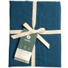 Taie d'oreiller pur coton Bleu nuit (40 x 60 cm) Kadolis Packaging 5