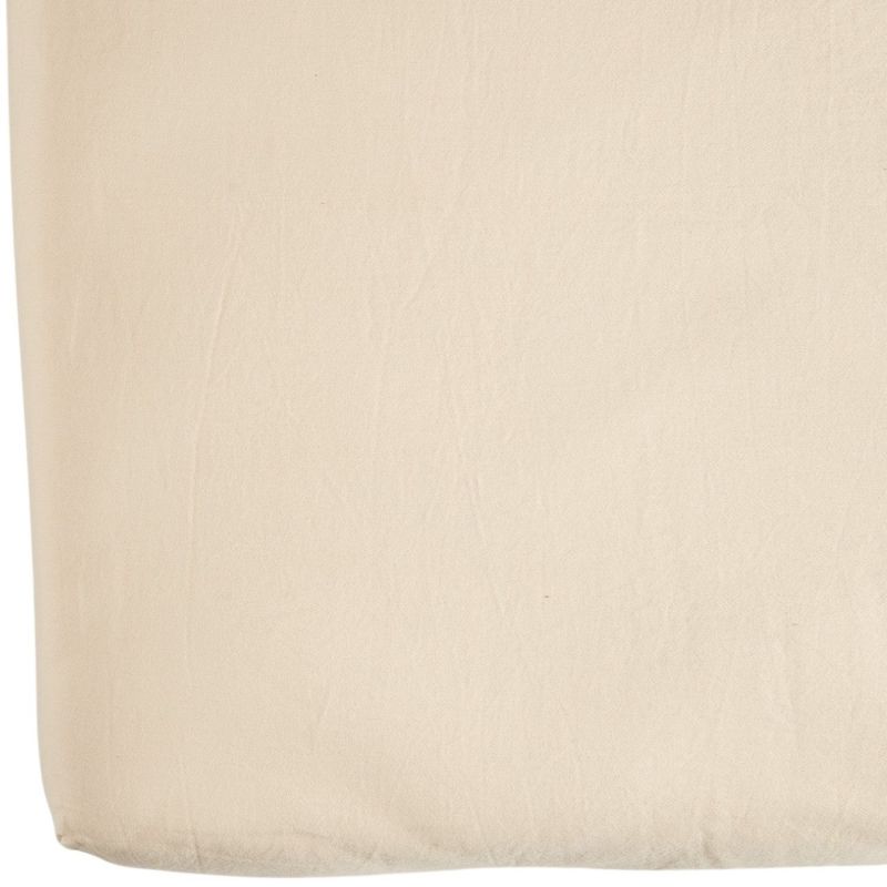 Drap housse pur coton Rose nude (70 x 140 cm) Kadolis Produit 1