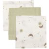 Lot de 3 mini langes Over the Moon (31 x 31 cm) Jollein Produit 1