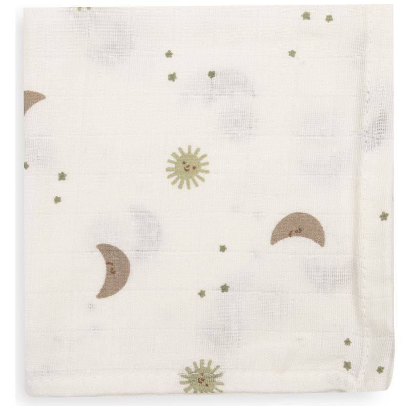 Lot de 3 mini langes Over the Moon (31 x 31 cm) Jollein Produit 3