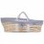 Variation Gris du produit Couffin moïse naturel avec matelas et habillage jersey gris de la marque Childhome