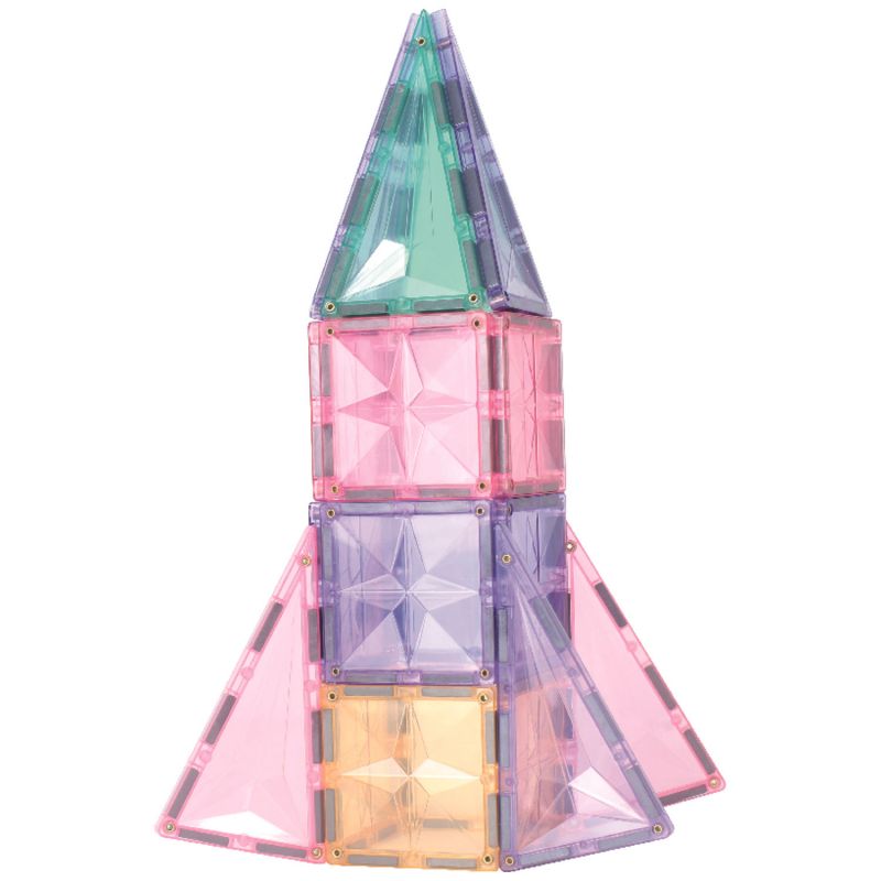 Kit de construction magnétique Petite Pastel (36 pièces) Cleverclixx Produit 3