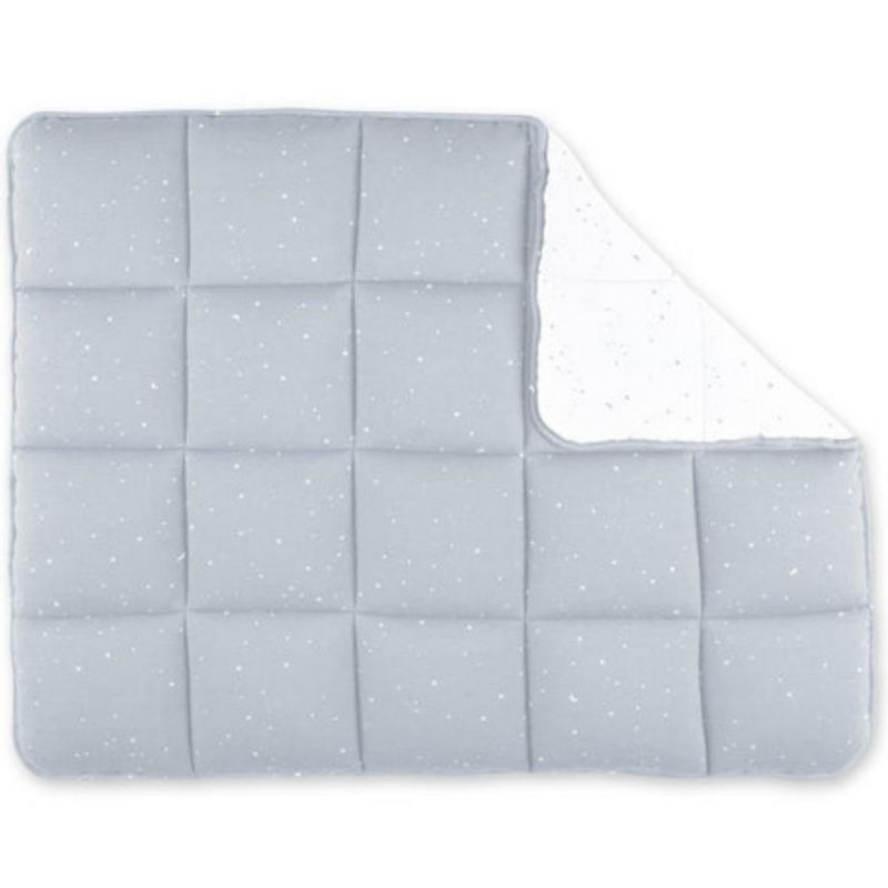 Tapis de parc réversible étoiles Stary frost gris (75 x 95 cm) Bemini