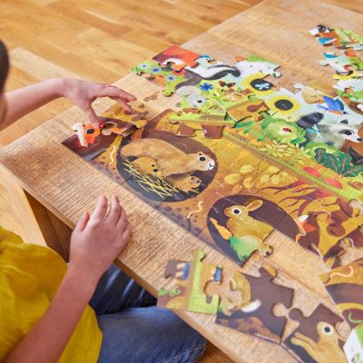 Puzzle Découverte de la fôret (48 pièces)