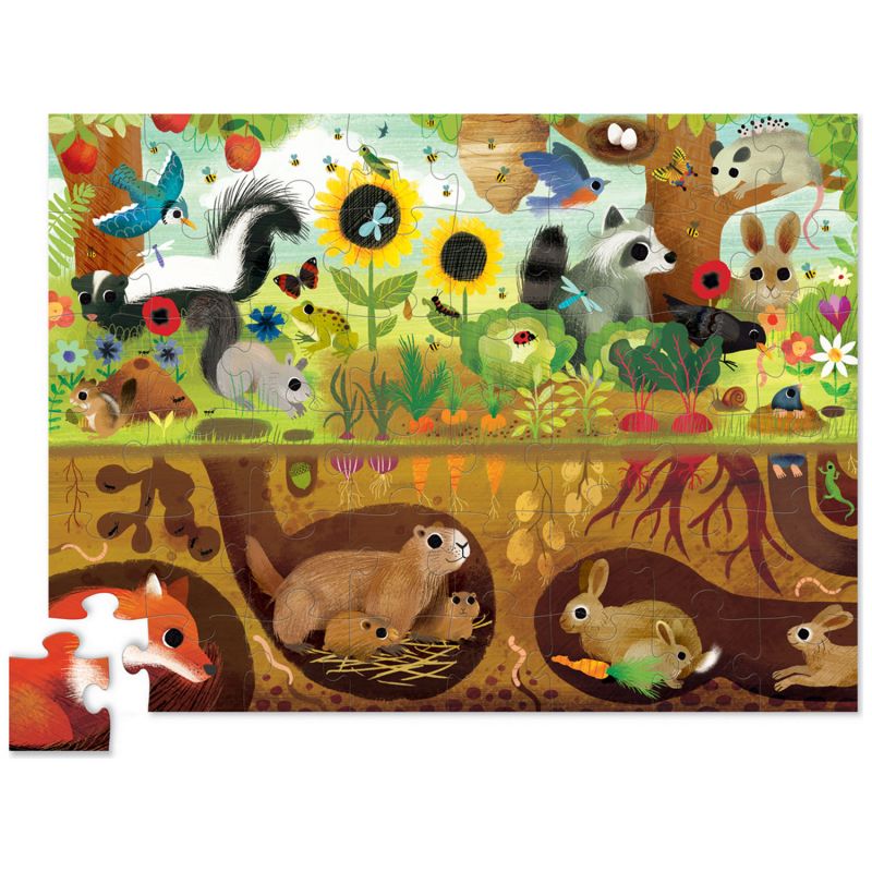 Puzzle Découverte de la fôret (48 pièces) Crocodile Creek Produit 3